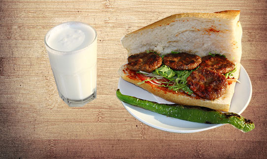 Yarım Arası Köfte 
